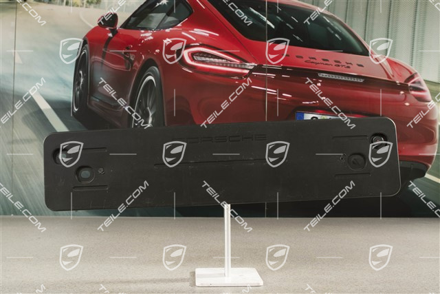 Front bumper number / Licence plate support, ECE