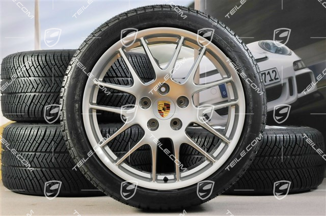 20-inch RS Spyder winter wheel set, wheels: 9,5J x 20 ET65 + 10,5J x 20 ET65 + Michelin Pilot Alpin 4 winter tyres, 255/40 R20 + 285/35 R20, with TPM