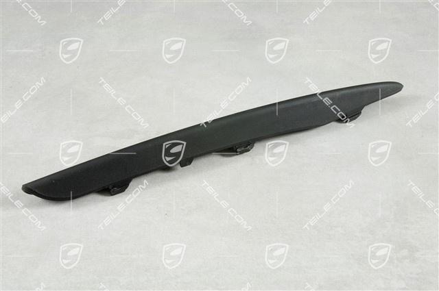 Front bumper retaining frame, upper cover, RWD, black satin, R Front bumper retaining frame, upper cover, RWD, black satin, R