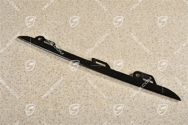 Disc / trim for front bumper retaining frame, upper, Black, R