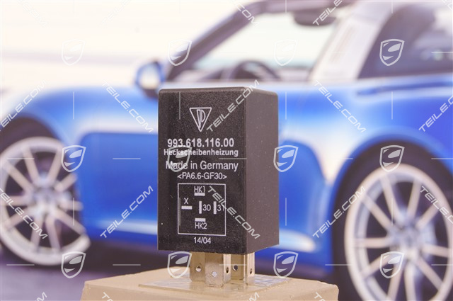 Rear window heating Relay / control unit