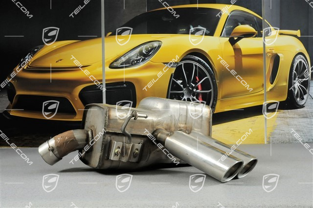 4200 - Rear exhaust silencer, R 4200 - Rear exhaust silencer, R