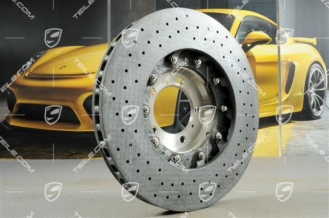 PCCB Brake disc, Panamera V6/S/GTS/Diesel/Hybrid, R