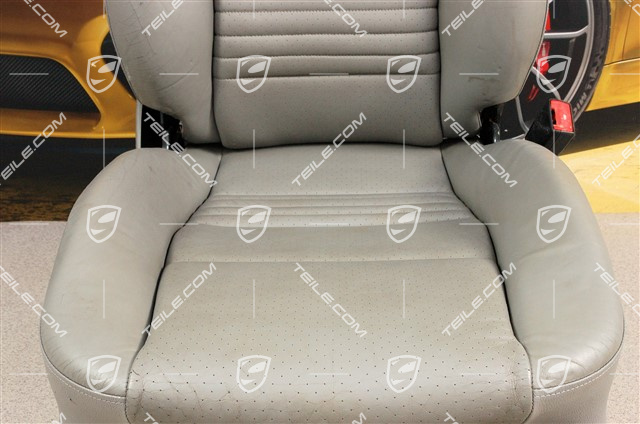 Sitz, manual einstellbar, Leder/Kunstleder, Graffitigrau, R