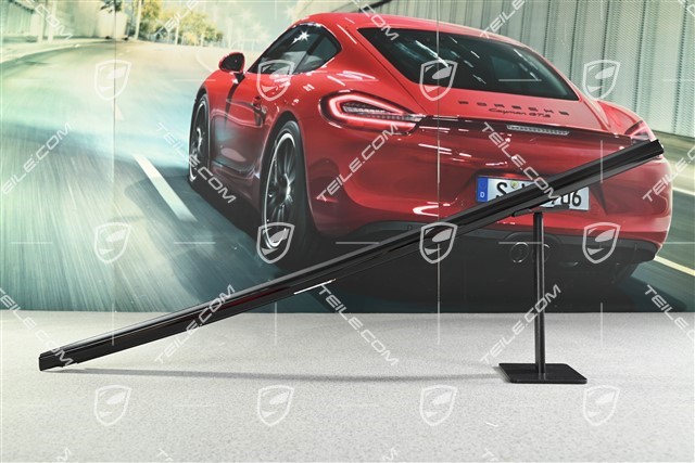 Rear door moulding, High Gloss Black, R