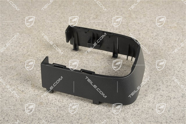 ACC Control unit Trim cover, inner, Black