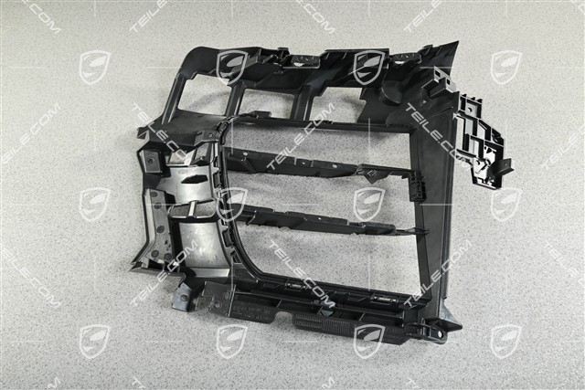 Mounting frame / front bumper grille, lateral, R
