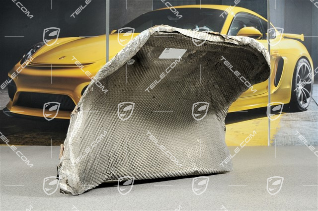 Heat shield, C2 / C4 / C4S / GT3, R Heat shield, C2 / C4 / C4S / GT3, R