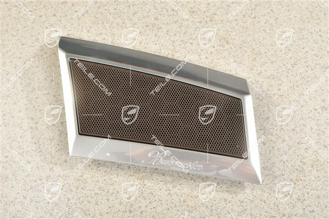 Loudspeaker cover, dashboard trim, BURMESTER, Espresso, R