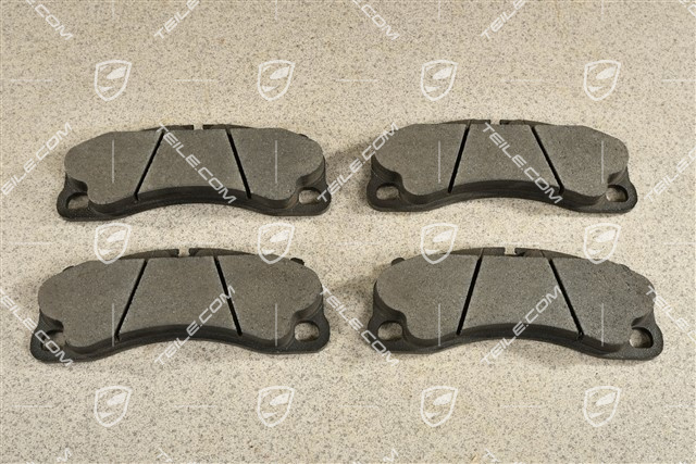 GT3, Brake pads, front, L+R