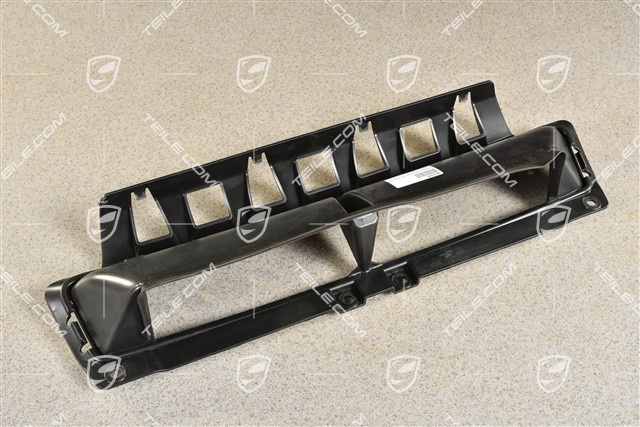 Turbo, Rear bumper air exhaust duct centre, matte black