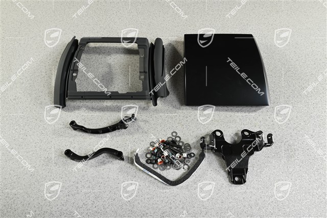 Buffer for control arm flap / Targa, Black matte, R