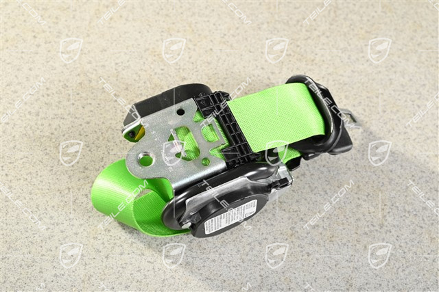 Seat belt, front, Lizard green, L=R