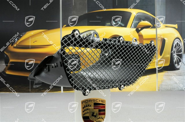 Air guide with grille, R Air guide with grille, R