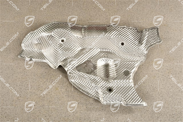 Heat shield, engine bay, R