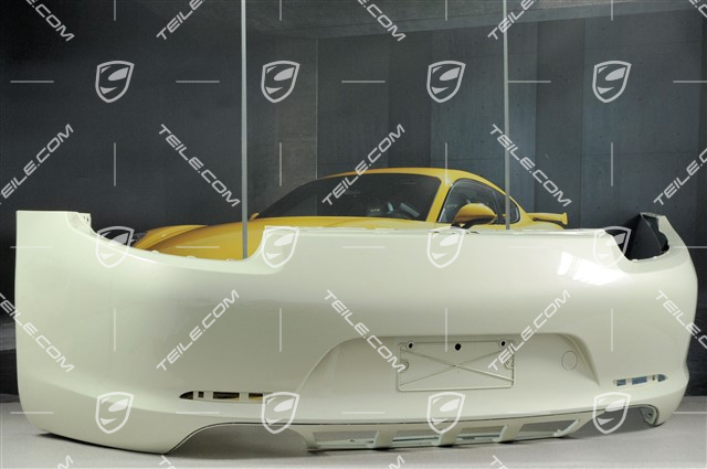 Rear bumper, C4/C4S, without ParkAssist