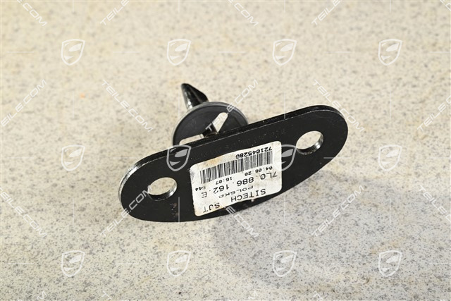 Bracket for rear seat cushion pad, R