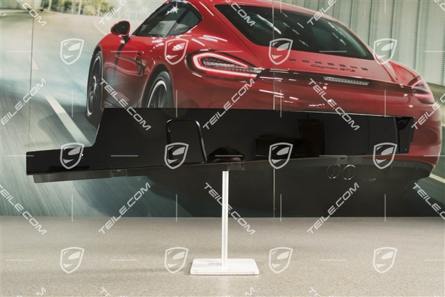 B-pillar outer cover, Front, Black, R
