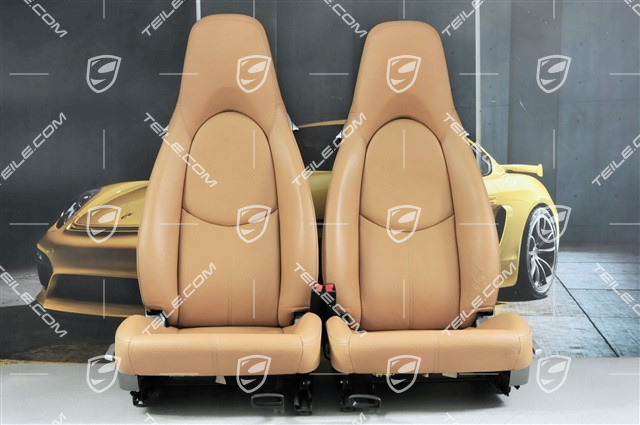 Sitze, manual einstellbar, Leder, Sandbeige, Satz (L+R)