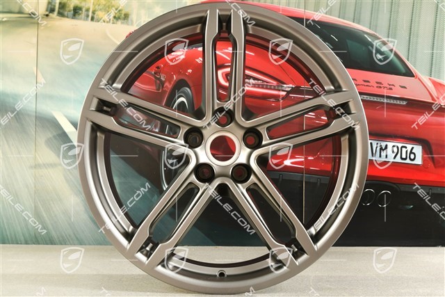 19" wheel rim Turbo/Sport Design, 8,5J x 19 ET21, silk-gloss Platinum