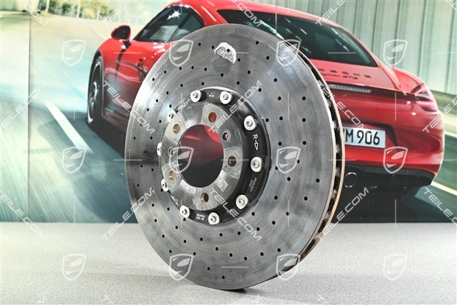 PCCB ceramik brake disc, 20-inch / 420mm, damaged, R