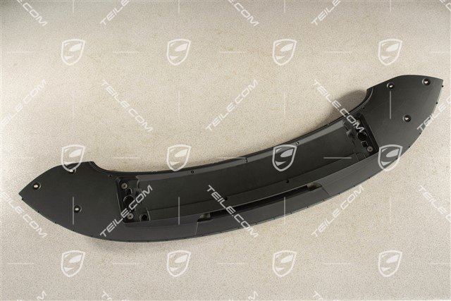Targa / Convertible, Rear lid, spoiler, bottom half, Black matte