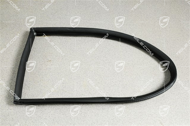 Sealing frame for rear quarter glass, R Sealing frame for rear quarter glass, R
