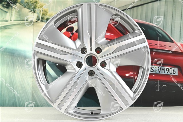22-inch wheel rim Macan Exclusive Design, 9J x 22 ET29, left