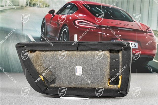 Rear / back seats, Lumbar support, Leather, Black, Convertible, R