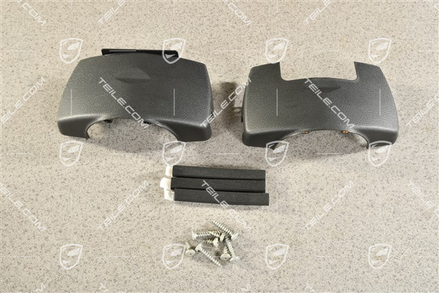 Steering column housing, upper + lower part