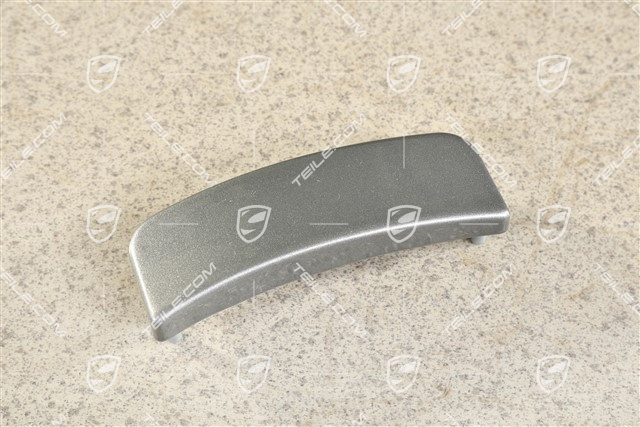 Rear spoiler cover trim, R