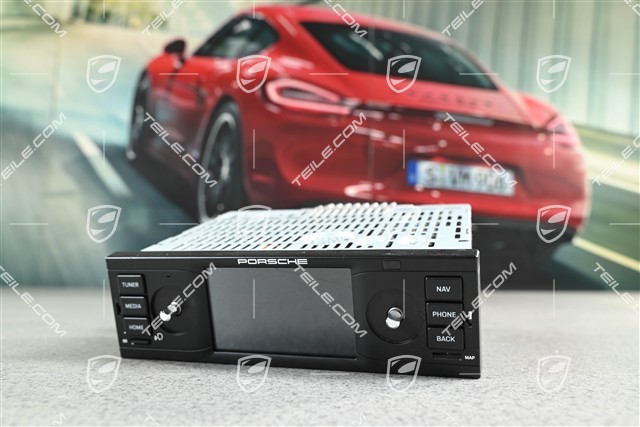 Porsche Classic Communication Management (PCCM) – car radio, missing knobs, cracked display