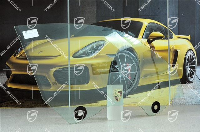 Türfensterscheibe, coupé, R Türfensterscheibe, coupé, R